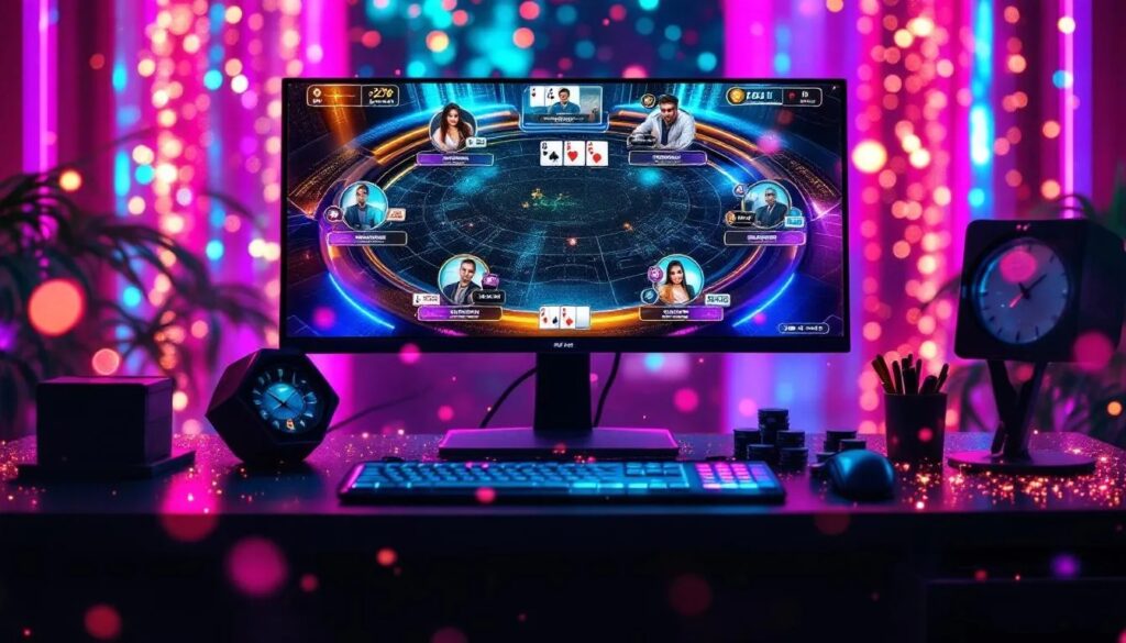 Salle de poker en ligne