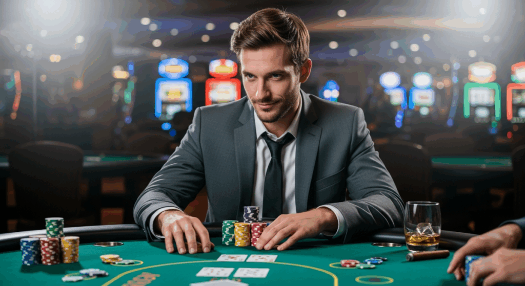 bluffer pot au poker