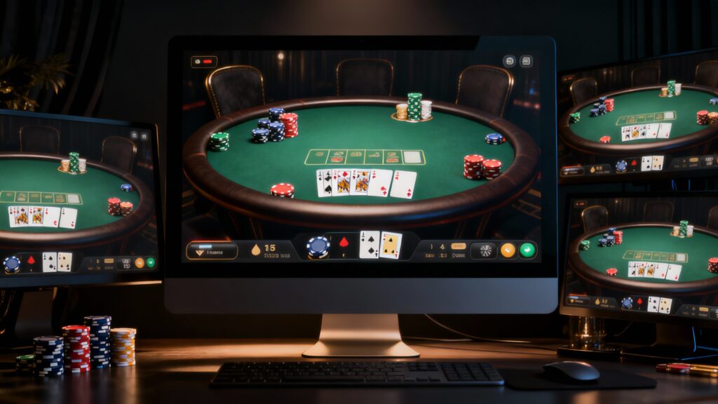 multi-table au poker