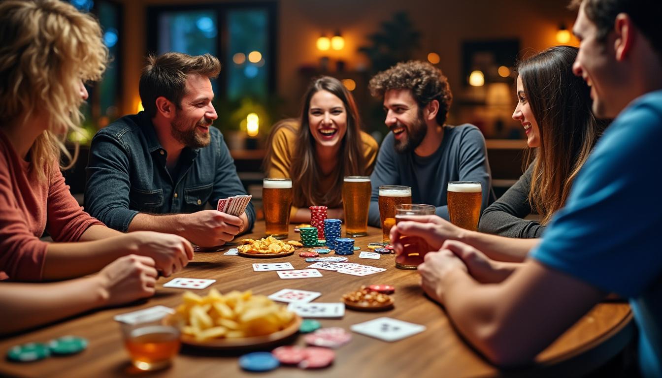 découvrez des recettes de snacks savoureuses et faciles à préparer pour agrémenter vos parties de poker entre amis et rendre vos soirées encore plus conviviales.