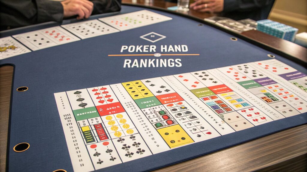 classement des mains au poker