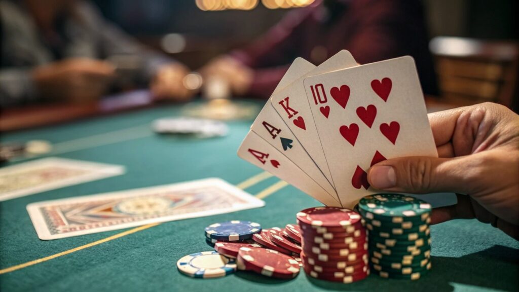 couleur au poker