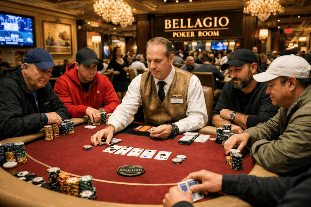 salle de poker Bellagio Poker Room