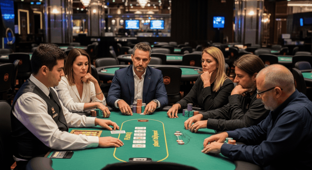 salle de poker Planet Hollywood