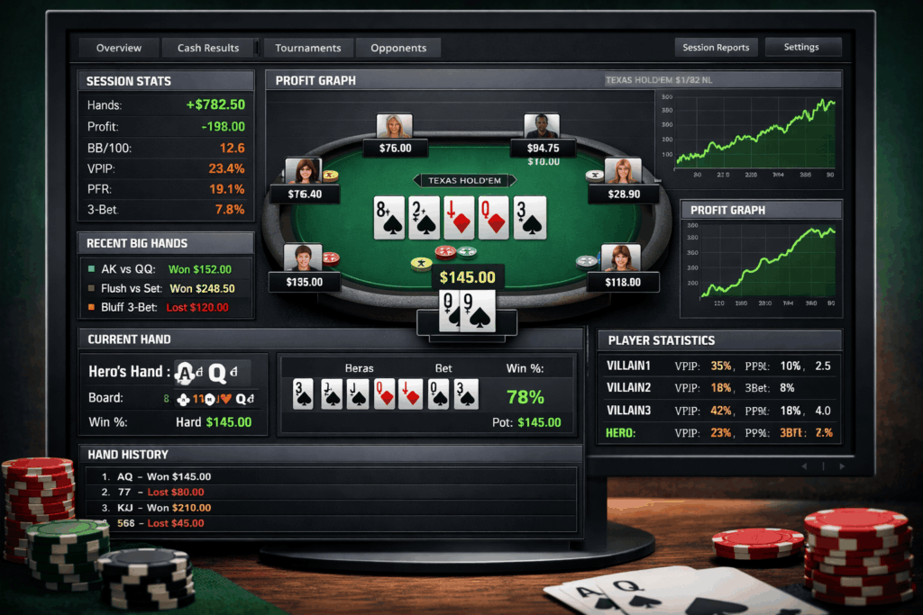 trackeur poker