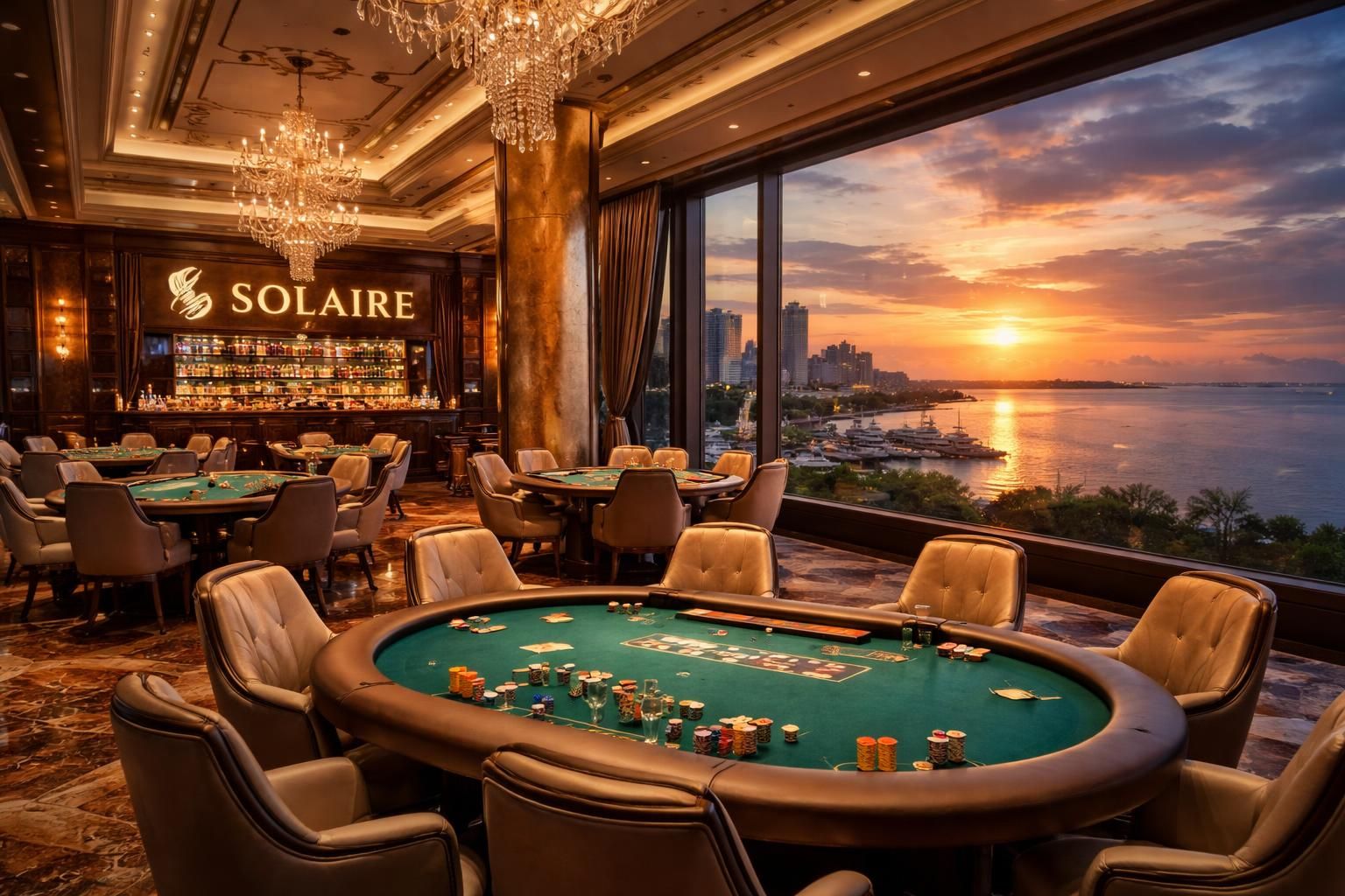 découvrez la salle de poker du solaire resort & casino à manille, philippines, pour une expérience de jeu unique alliant luxe, ambiance conviviale et jeux de poker passionnants.