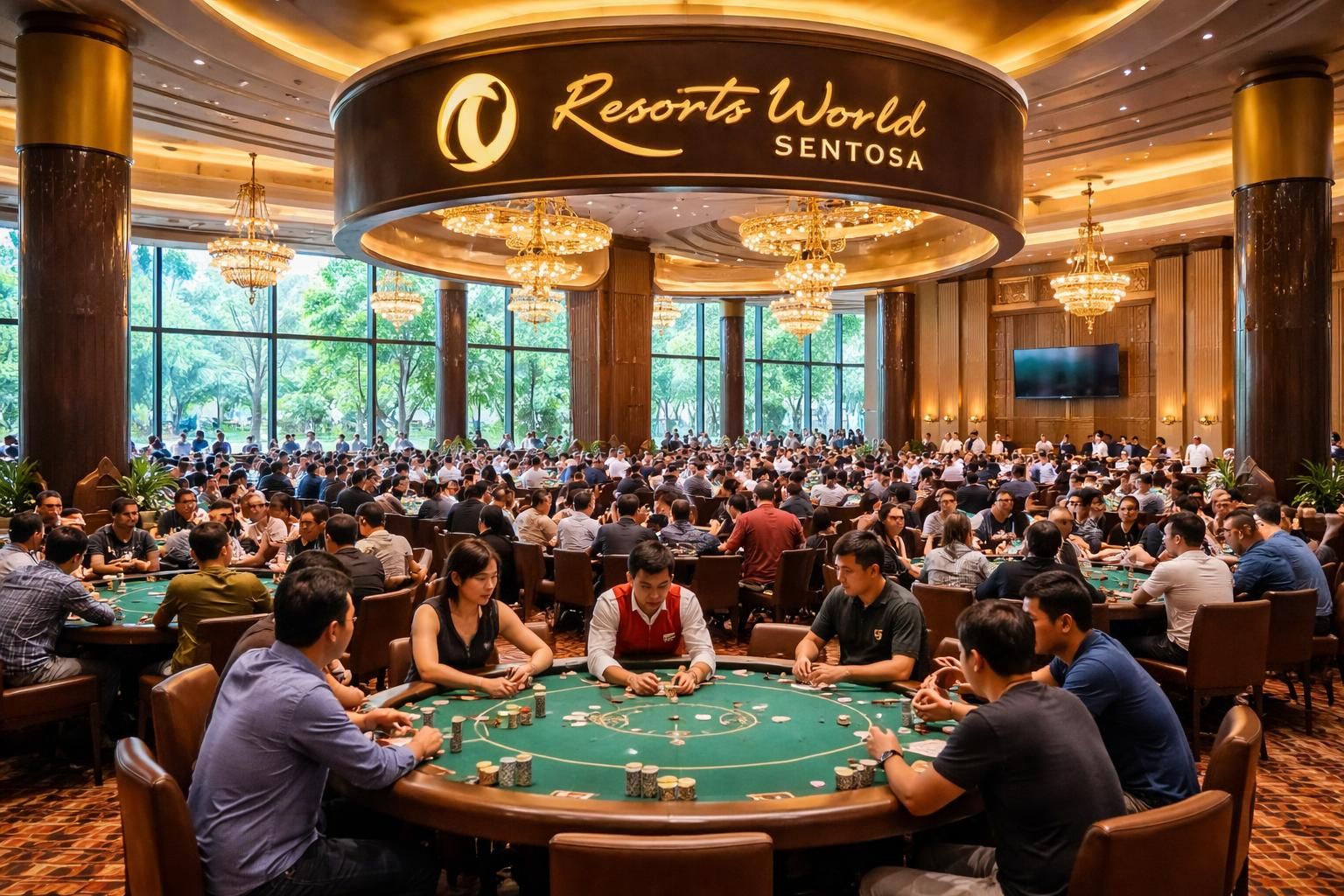 découvrez les avis des joueurs sur la salle de poker resorts world sentosa à singapour, pour tout savoir sur l'ambiance, les jeux et les services offerts.