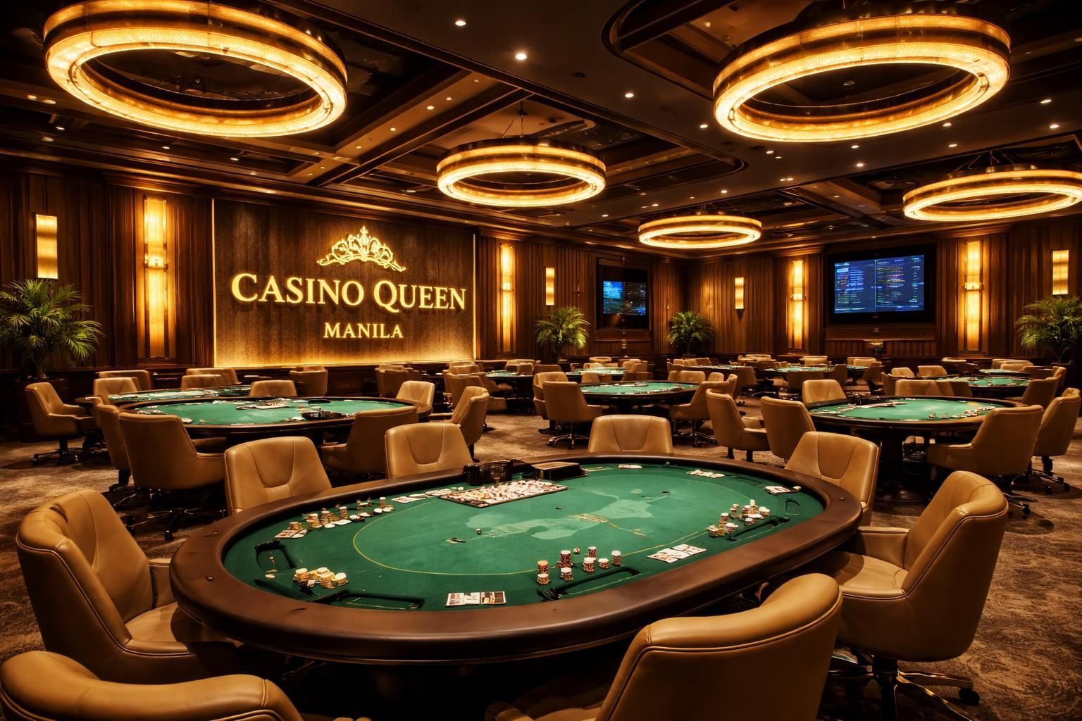 découvrez la salle de poker du casino queen manila pour une expérience inoubliable alliant ambiance excitante, jeux de qualité et divertissement sans égal.