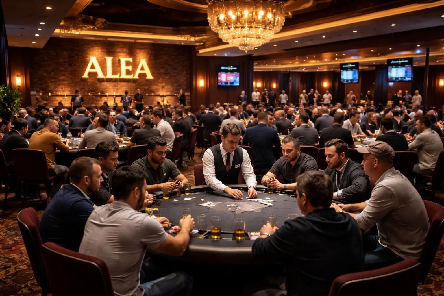 découvrez les événements passionnants de la salle alea poker room à glasgow, où les amateurs de poker se retrouvent pour des tournois, des jeux en cash, et une ambiance conviviale.
