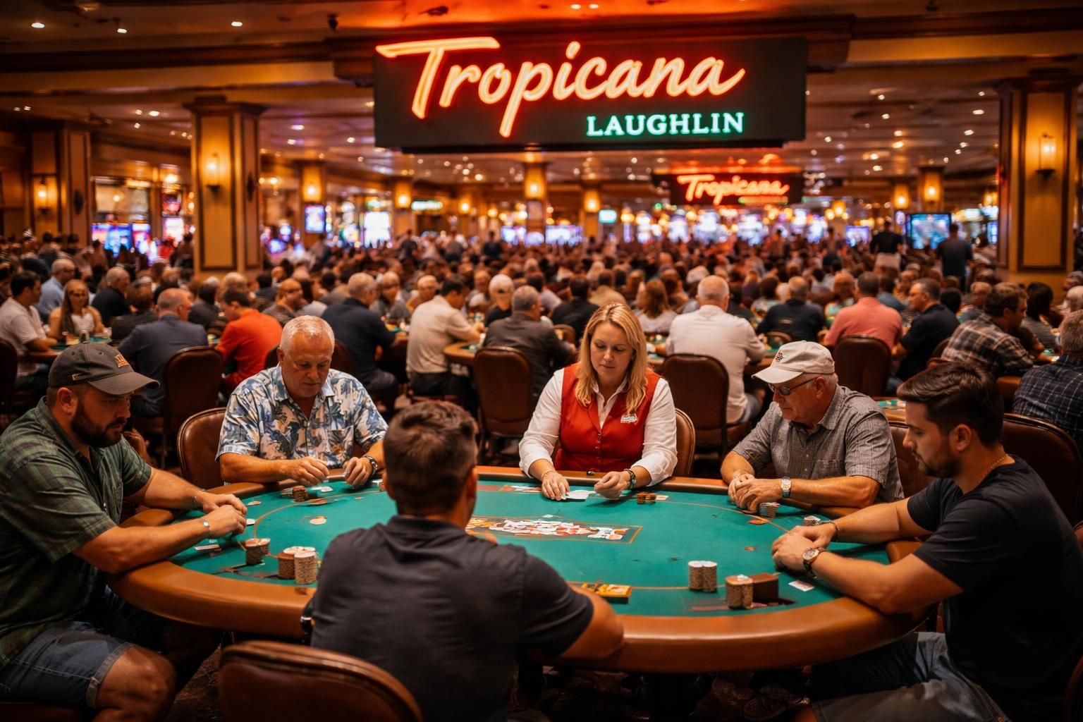 découvrez les secrets de la salle de poker tropicana laughlin poker room à laughlin, usa. plongez au cœur d'une expérience unique pour les passionnés de poker, avec des jeux passionnants et une ambiance conviviale.